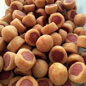 Enroladinhos de vina fritos