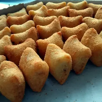 Risoles de carne fritos